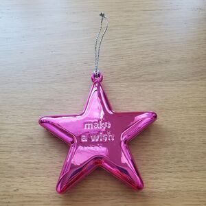 Larroude Pink Star Ornament